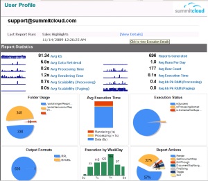 Reporting Services Management Reports - Report Execution Detail